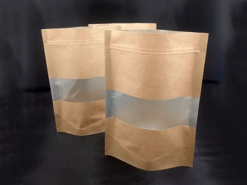 Stand Up Aluminum Bag