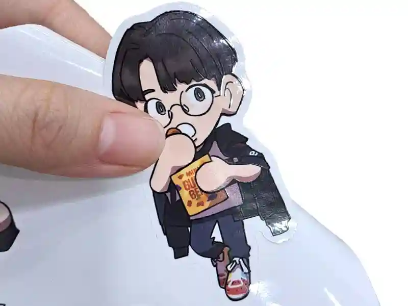 Pearly Sticker Kiss Cut Sticker Sheet