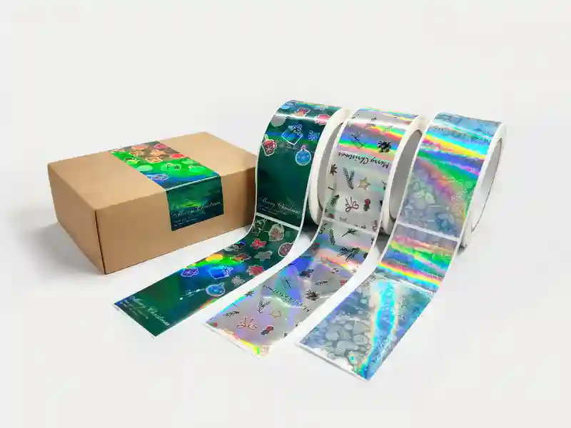 Dekorativer Verpackungsaufkleber